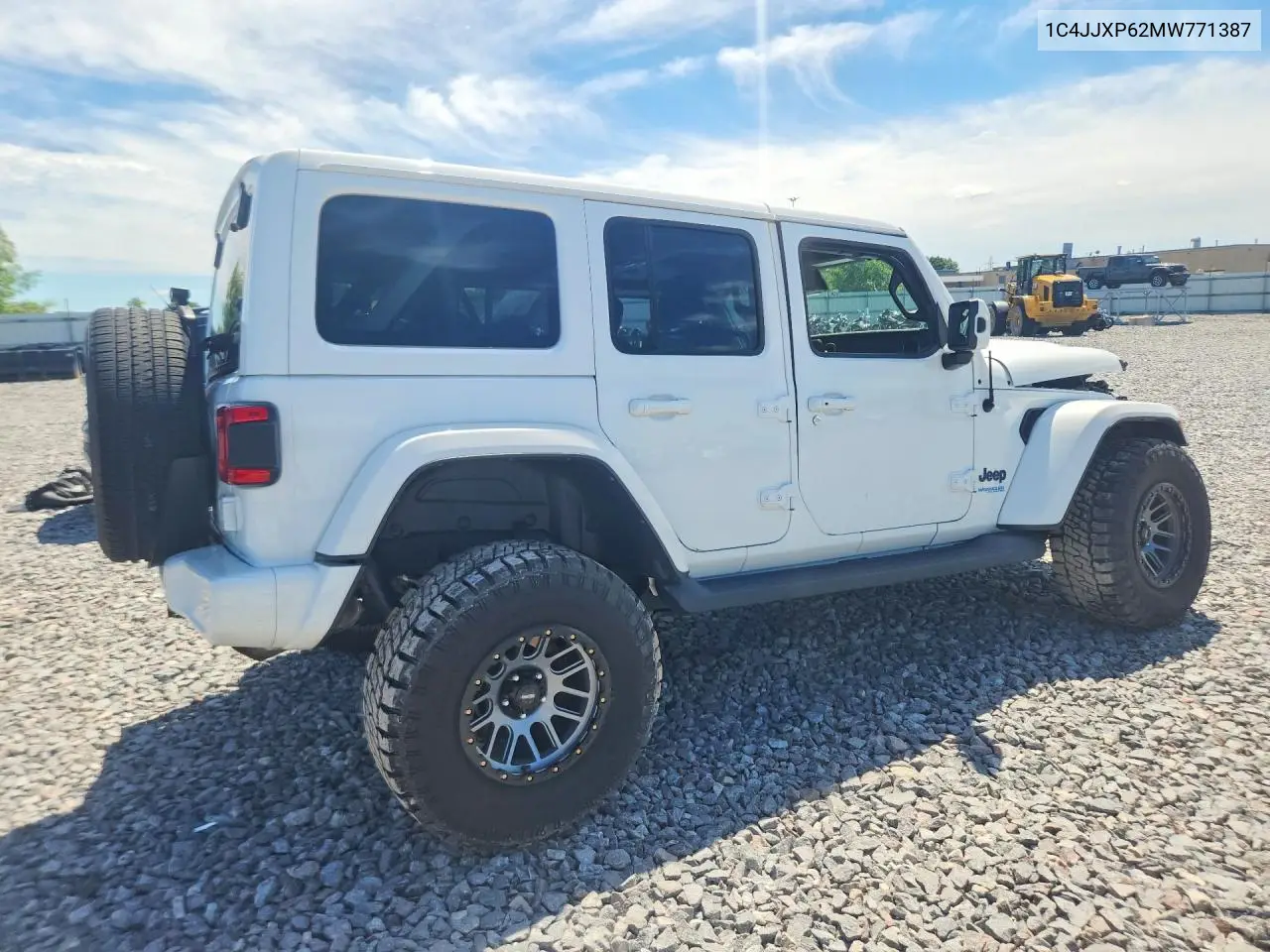 2021 Jeep Wrangler Unlimited Sahara 4Xe VIN: 1C4JJXP62MW771387 Lot: 57611196