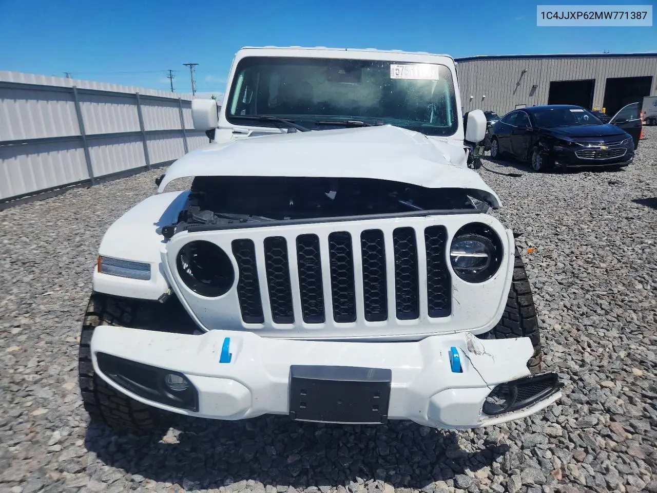 2021 Jeep Wrangler Unlimited Sahara 4Xe VIN: 1C4JJXP62MW771387 Lot: 57611196