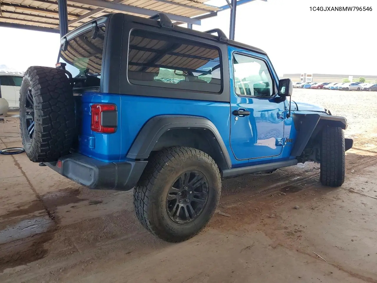 2021 Jeep Wrangler Sport VIN: 1C4GJXAN8MW796546 Lot: 60895536