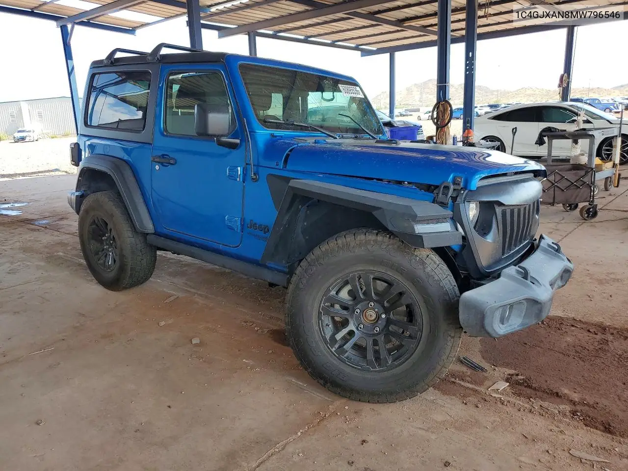 2021 Jeep Wrangler Sport VIN: 1C4GJXAN8MW796546 Lot: 60895536