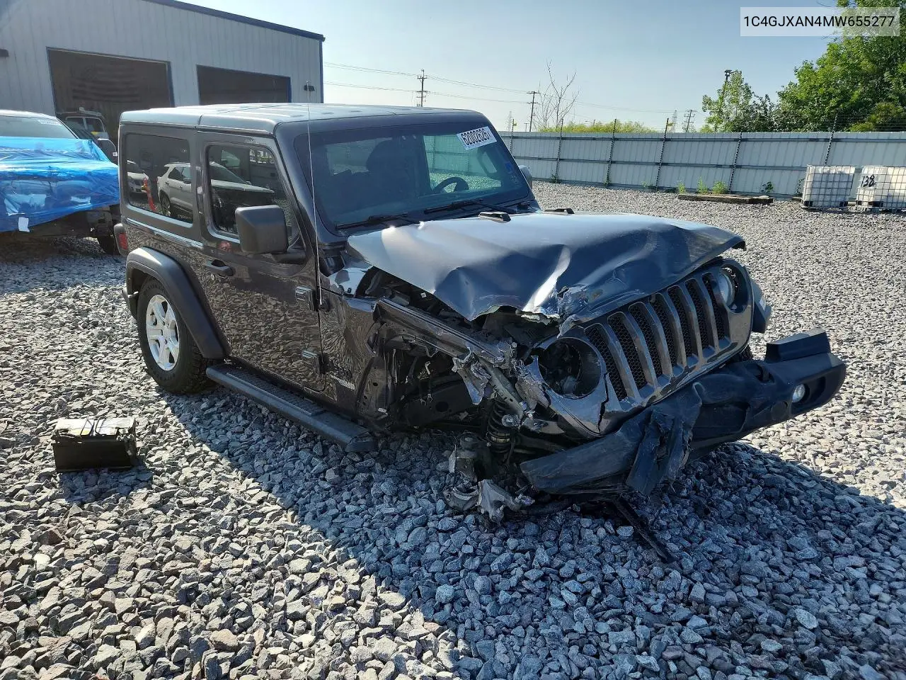 2021 Jeep Wrangler Sport VIN: 1C4GJXAN4MW655277 Lot: 62002626