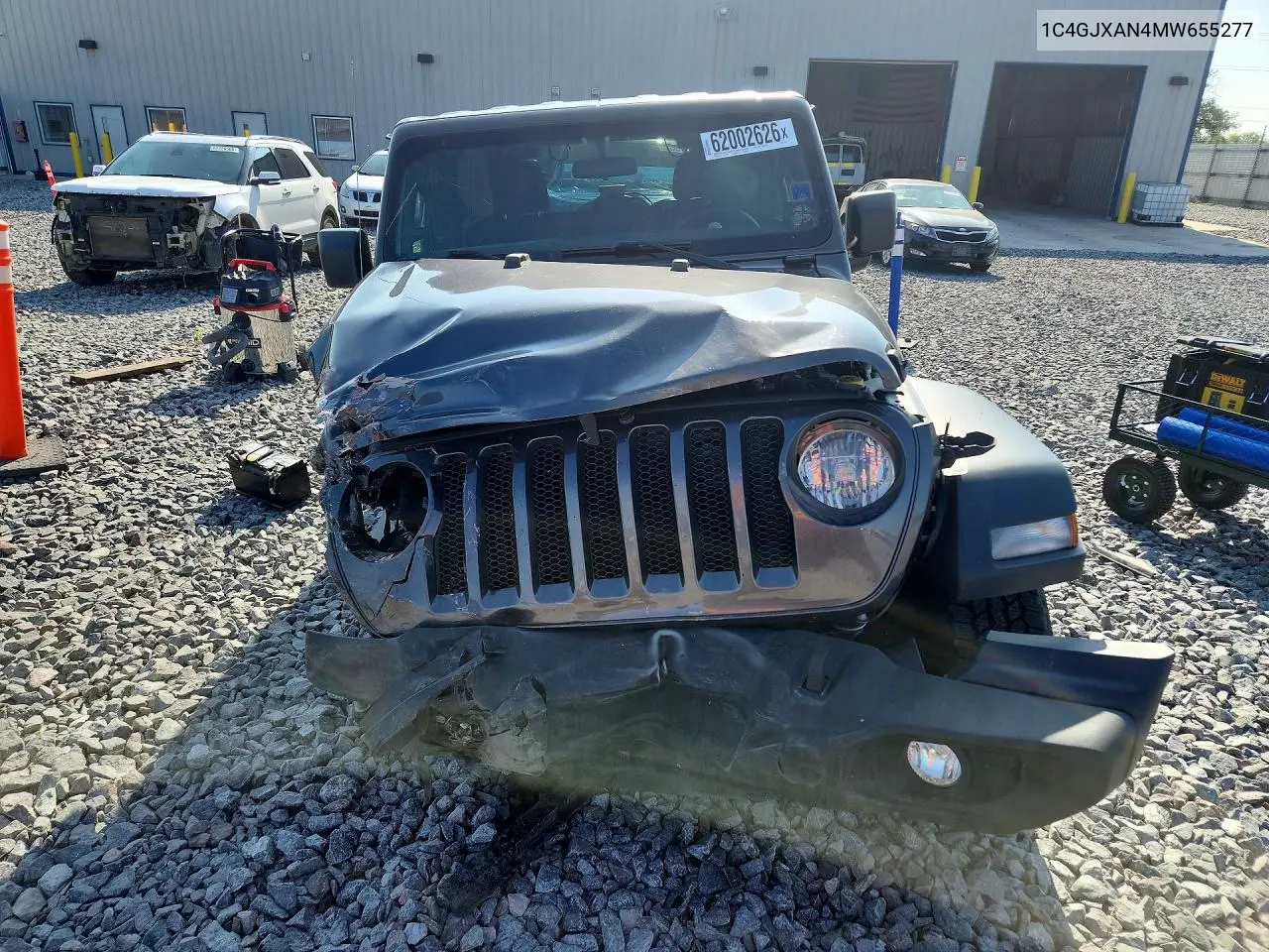 2021 Jeep Wrangler Sport VIN: 1C4GJXAN4MW655277 Lot: 62002626