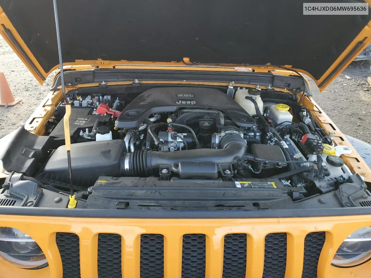 1C4HJXDG6MW695636 2021 Jeep Wrangler Unlimited Sport