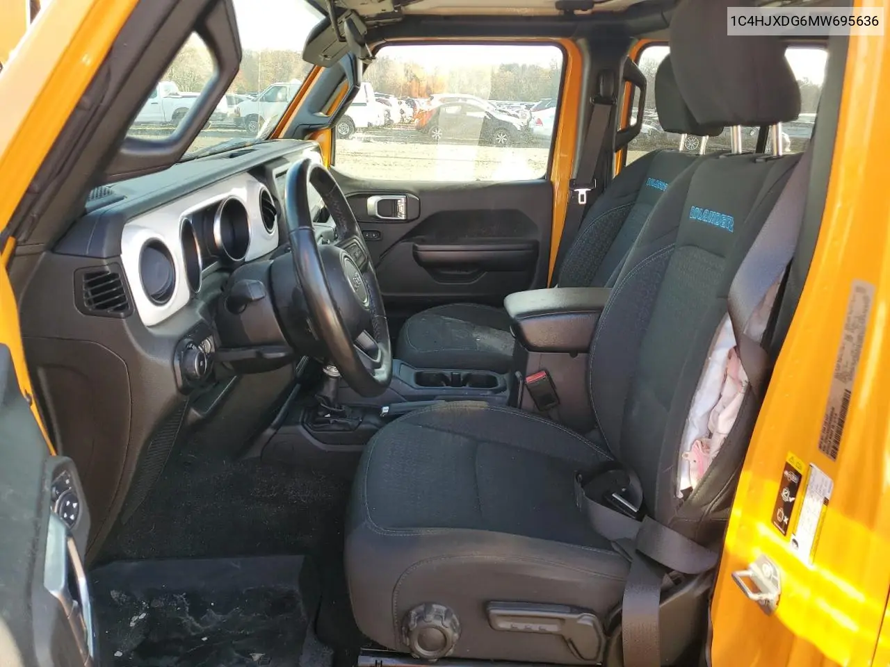 1C4HJXDG6MW695636 2021 Jeep Wrangler Unlimited Sport