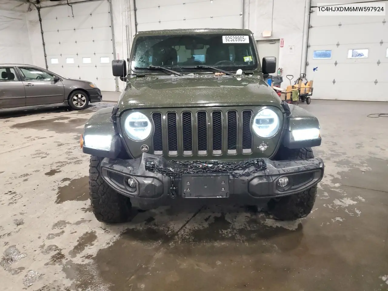1C4HJXDM6MW597924 2021 Jeep Wrangler Unlimited Sport