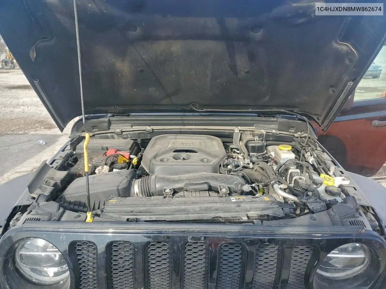 1C4HJXDN8MW862674 2021 Jeep Wrangler Unlimited Sport