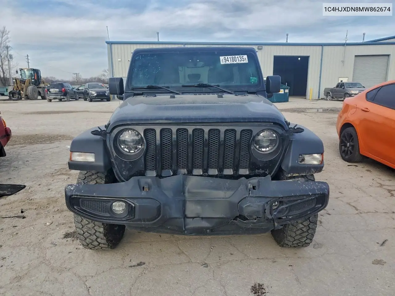 1C4HJXDN8MW862674 2021 Jeep Wrangler Unlimited Sport