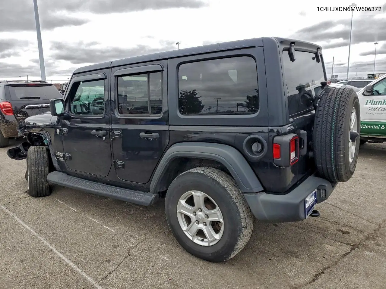 1C4HJXDN6MW606372 2021 Jeep Wrangler Unlimited Sport