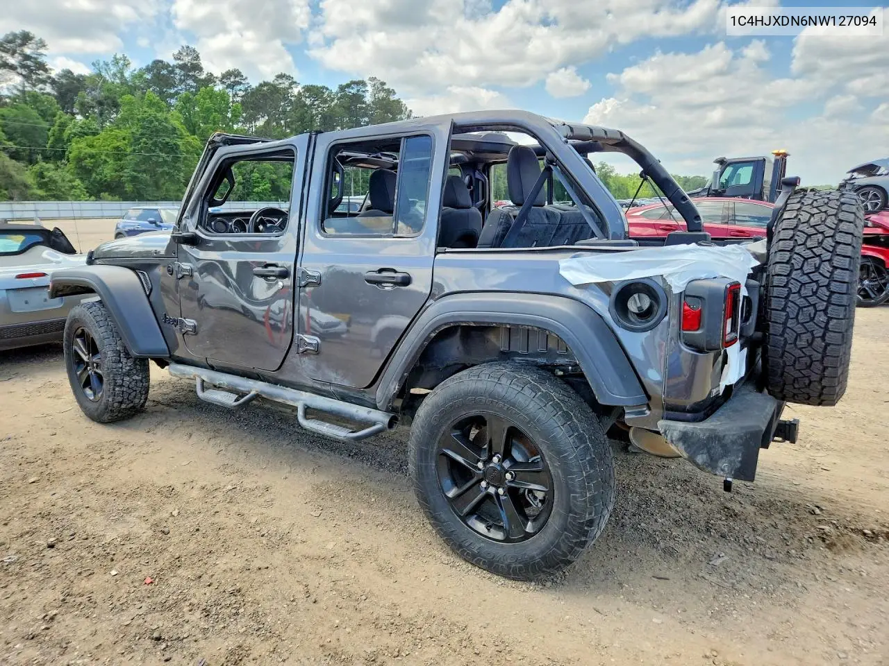 1C4HJXDN6NW127094 2022 Jeep Wrangler Unlimited Sport
