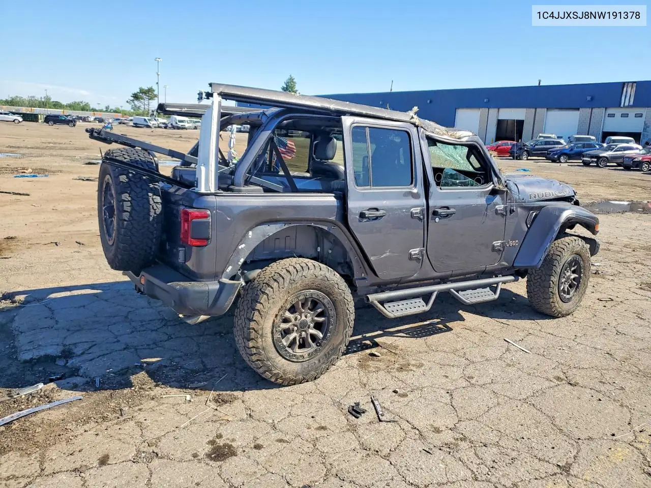 2022 Jeep Wrangler Unlimited Rubicon 392 VIN: 1C4JJXSJ8NW191378 Lot: 57046576