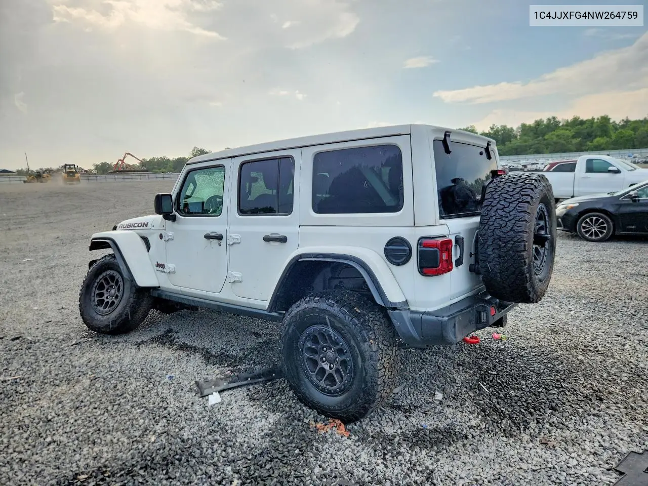 2022 Jeep Wrangler Unlimited Rubicon VIN: 1C4JJXFG4NW264759 Lot: 57054066
