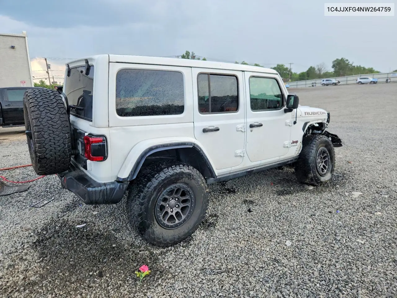 2022 Jeep Wrangler Unlimited Rubicon VIN: 1C4JJXFG4NW264759 Lot: 57054066