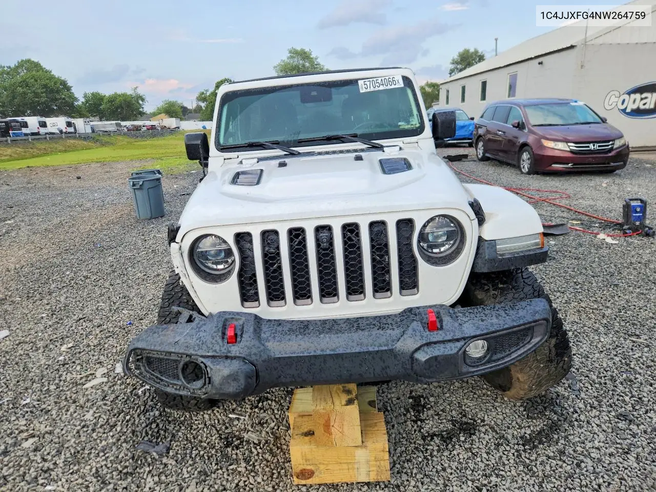 2022 Jeep Wrangler Unlimited Rubicon VIN: 1C4JJXFG4NW264759 Lot: 57054066