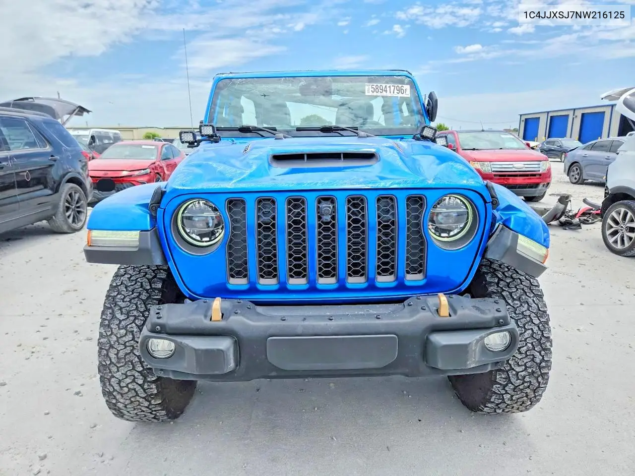 2022 Jeep Wrangler Unlimited Rubicon 392 VIN: 1C4JJXSJ7NW216125 Lot: 58941796