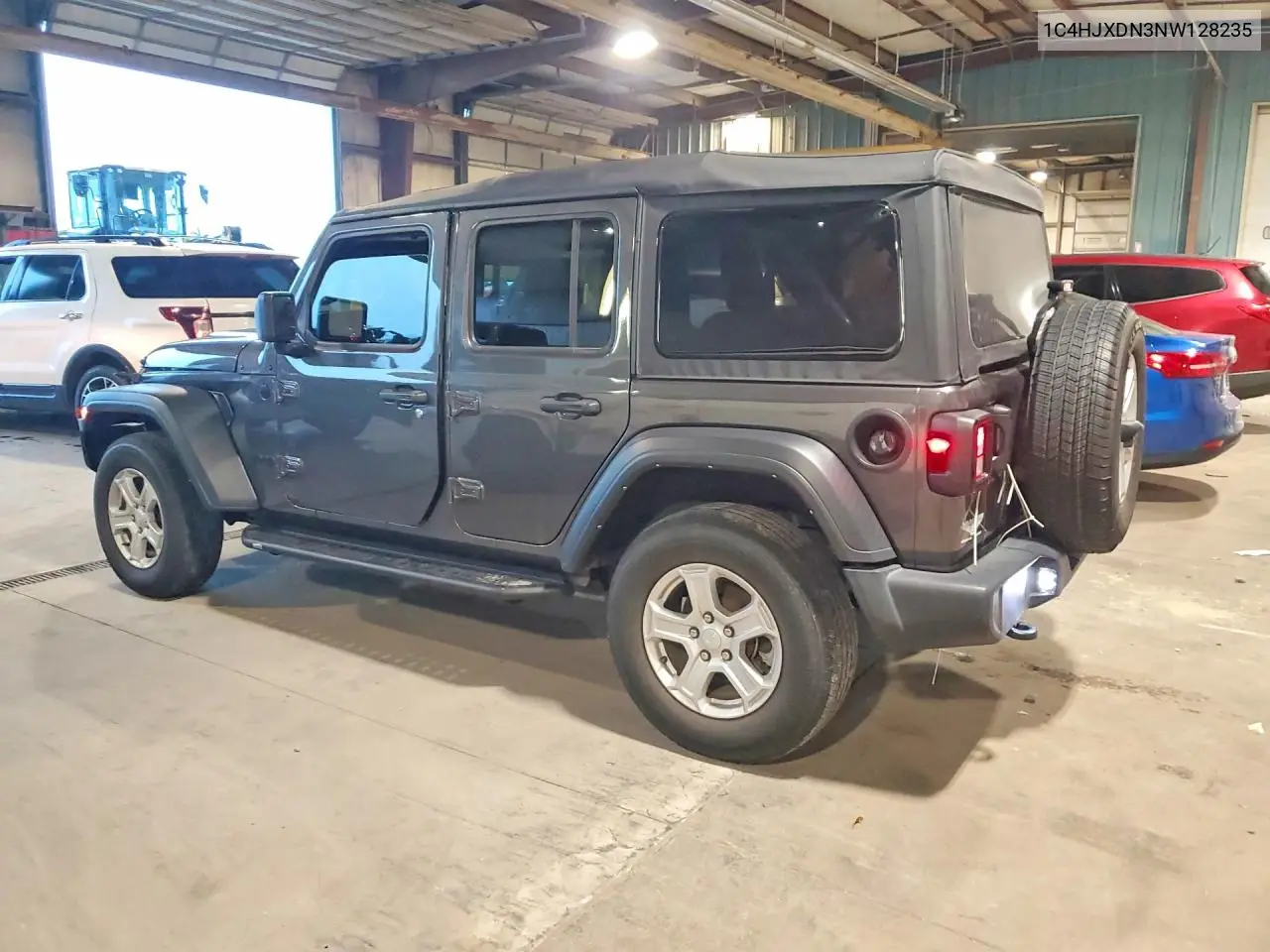 2022 Jeep Wrangler Unlimited Sport VIN: 1C4HJXDN3NW128235 Lot: 61571346