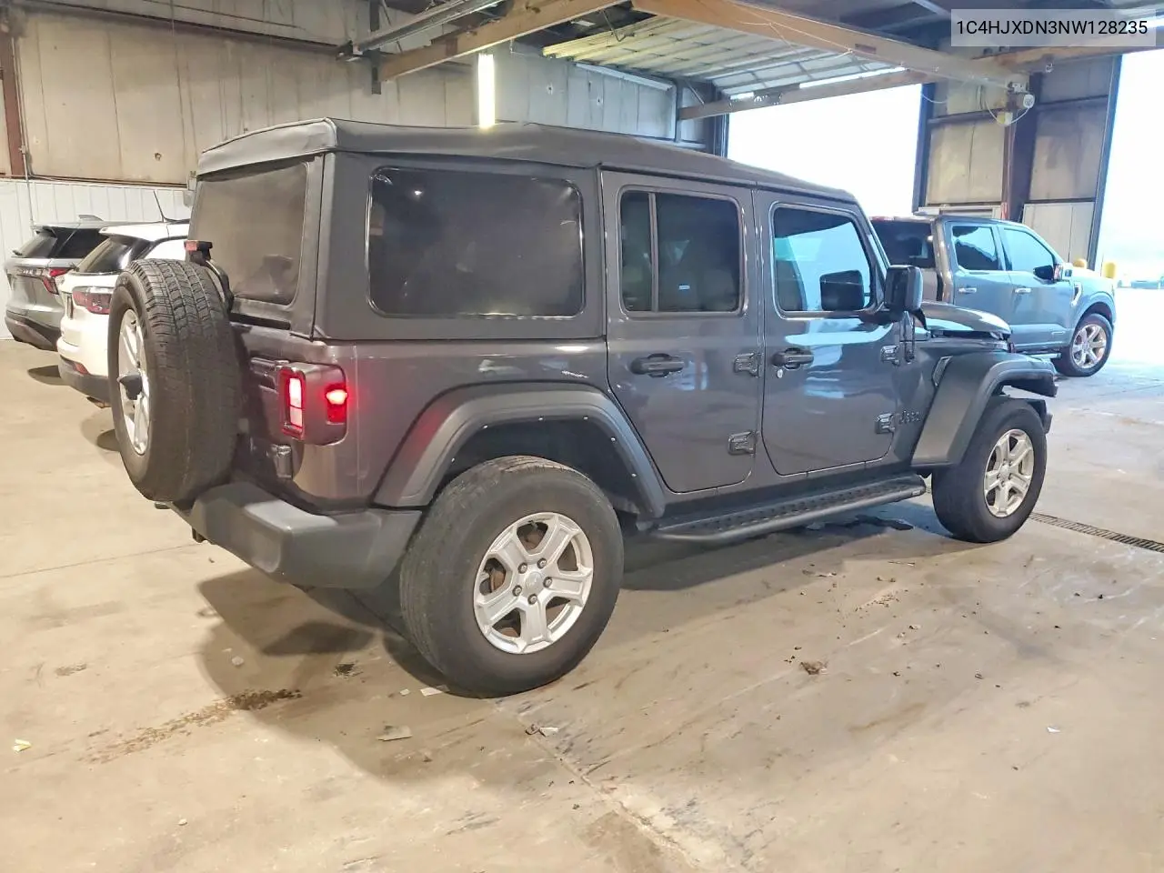 2022 Jeep Wrangler Unlimited Sport VIN: 1C4HJXDN3NW128235 Lot: 61571346