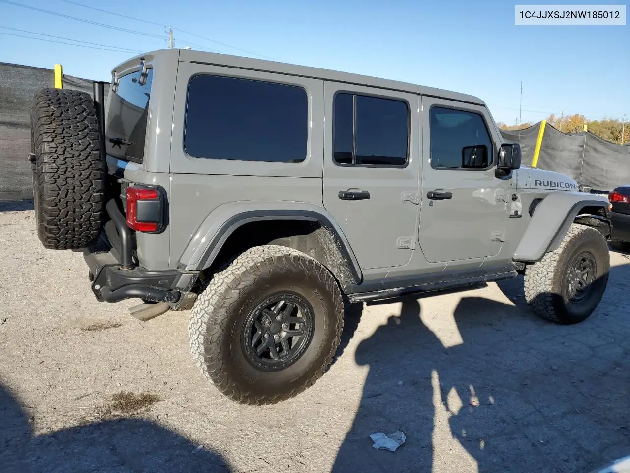 1C4JJXSJ2NW185012 2022 Jeep Wrangler Unlimited Rubicon 392