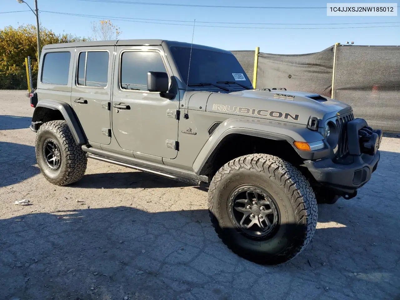 1C4JJXSJ2NW185012 2022 Jeep Wrangler Unlimited Rubicon 392