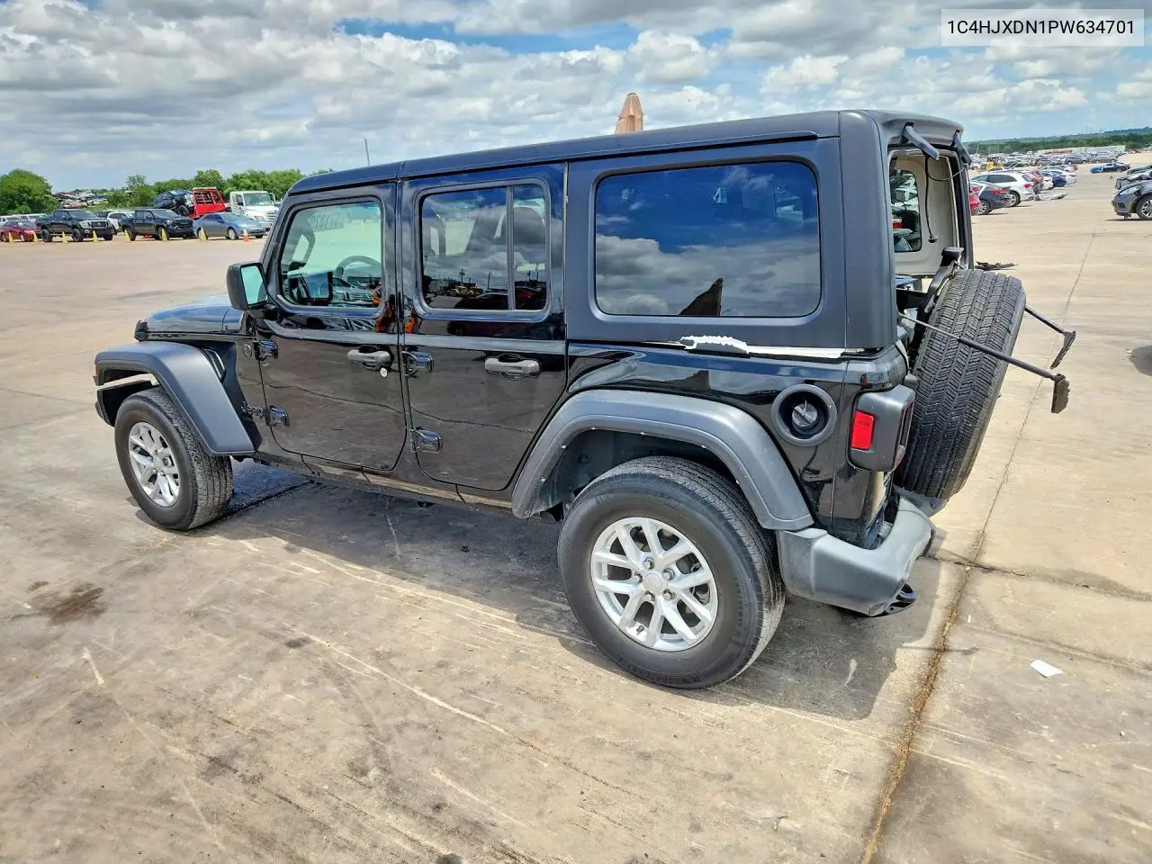 2023 Jeep Wrangler Sport VIN: 1C4HJXDN1PW634701 Lot: 57137976
