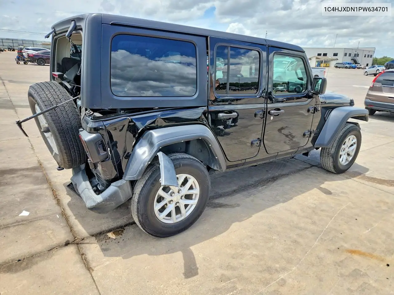 2023 Jeep Wrangler Sport VIN: 1C4HJXDN1PW634701 Lot: 57137976