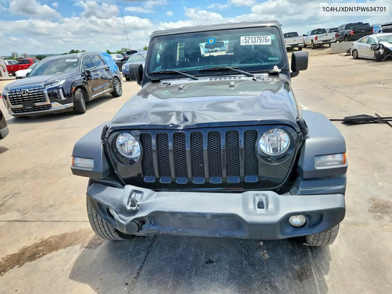 2023 Jeep Wrangler Sport VIN: 1C4HJXDN1PW634701 Lot: 57137976