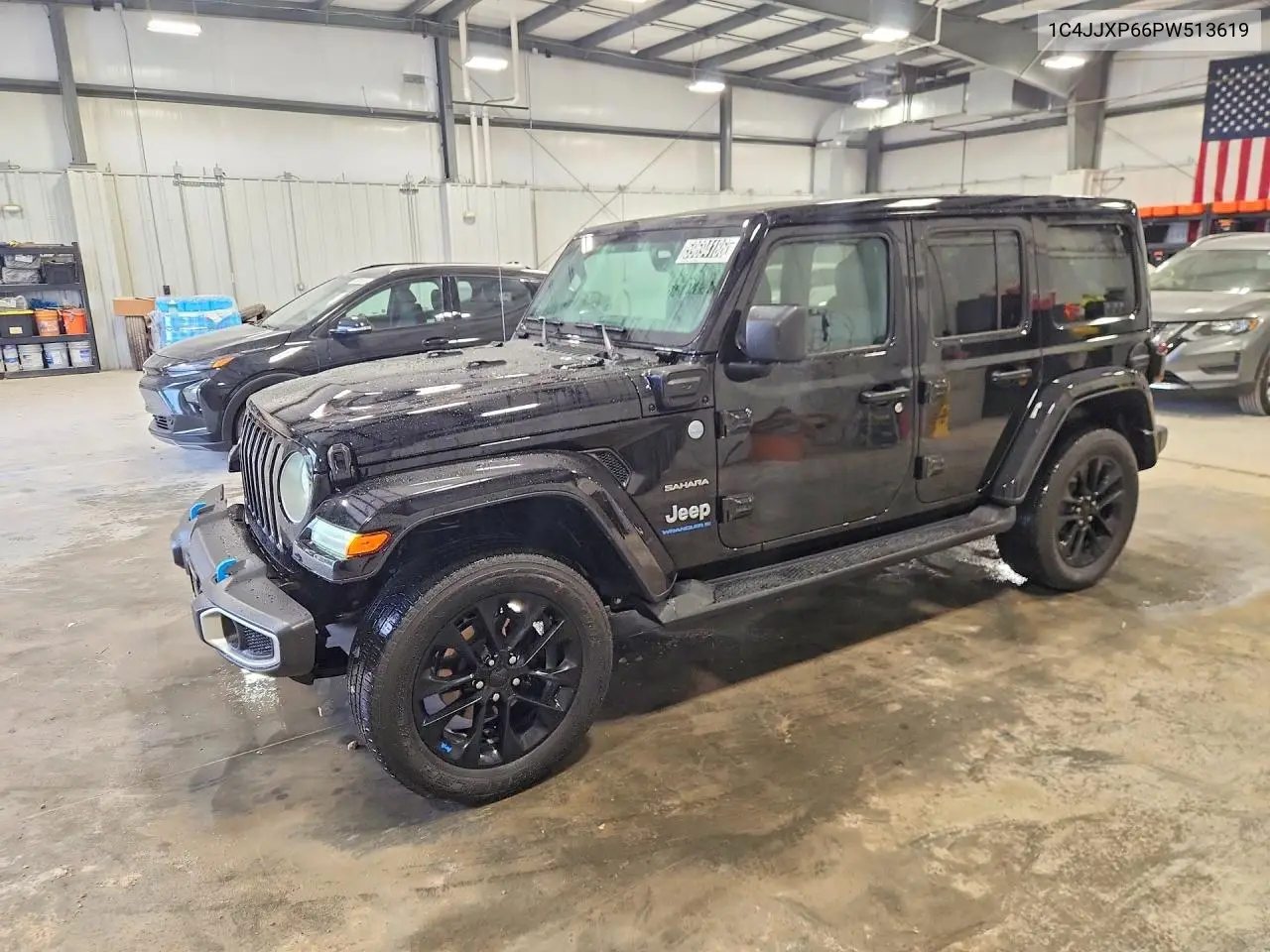 2023 Jeep Wrangler Sahara 4Xe VIN: 1C4JJXP66PW513619 Lot: 59694186