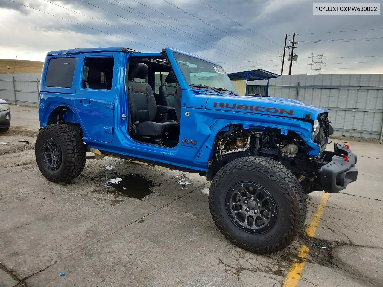 2023 Jeep Wrangler Rubicon VIN: 1C4JJXFGXPW630002 Lot: 60089006