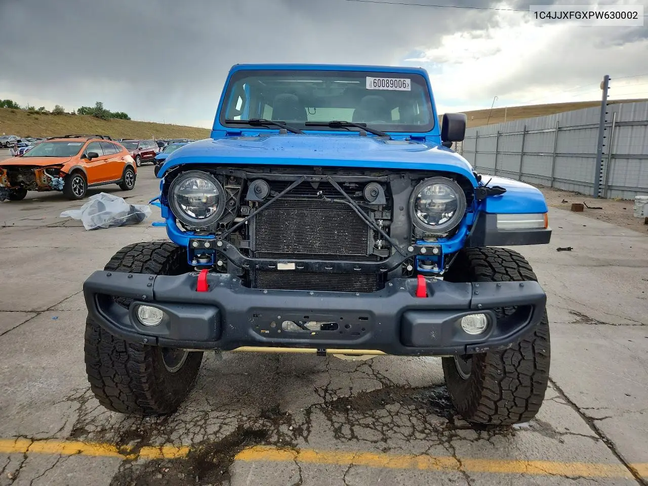 2023 Jeep Wrangler Rubicon VIN: 1C4JJXFGXPW630002 Lot: 60089006