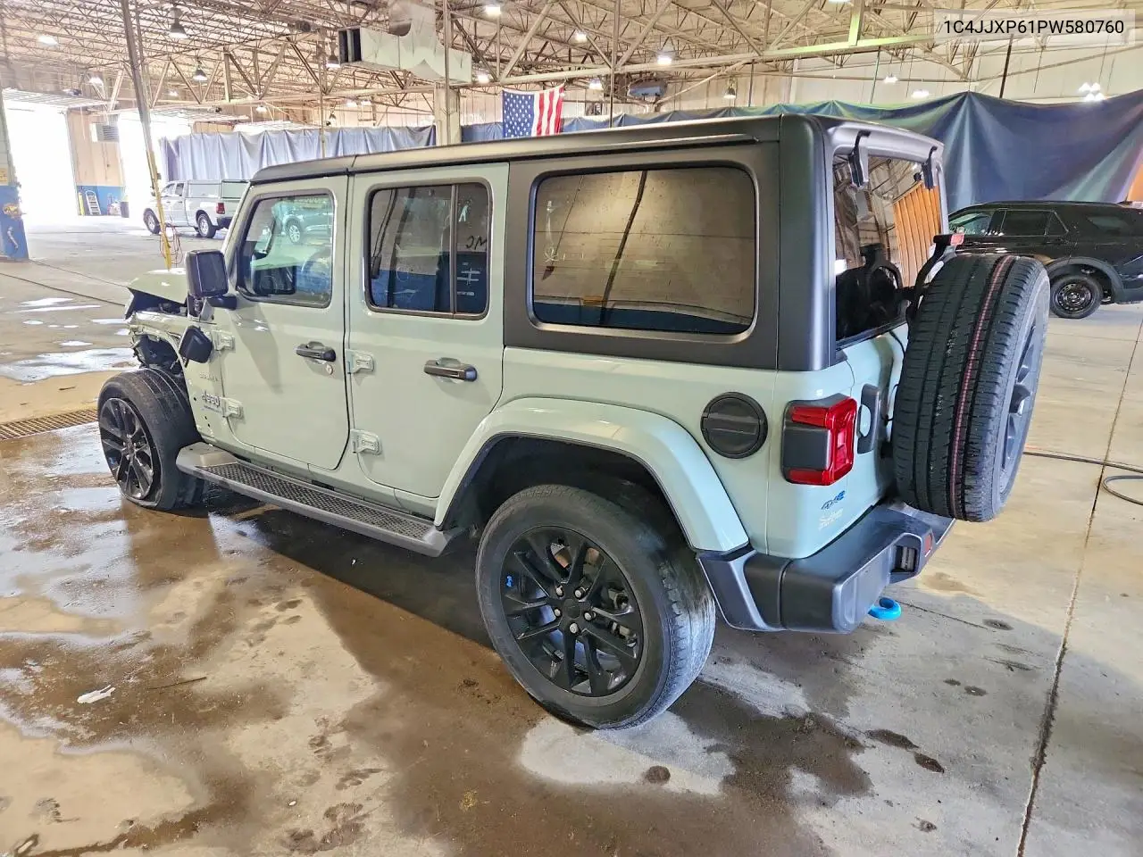 2023 Jeep Wrangler Sahara 4Xe VIN: 1C4JJXP61PW580760 Lot: 60823416