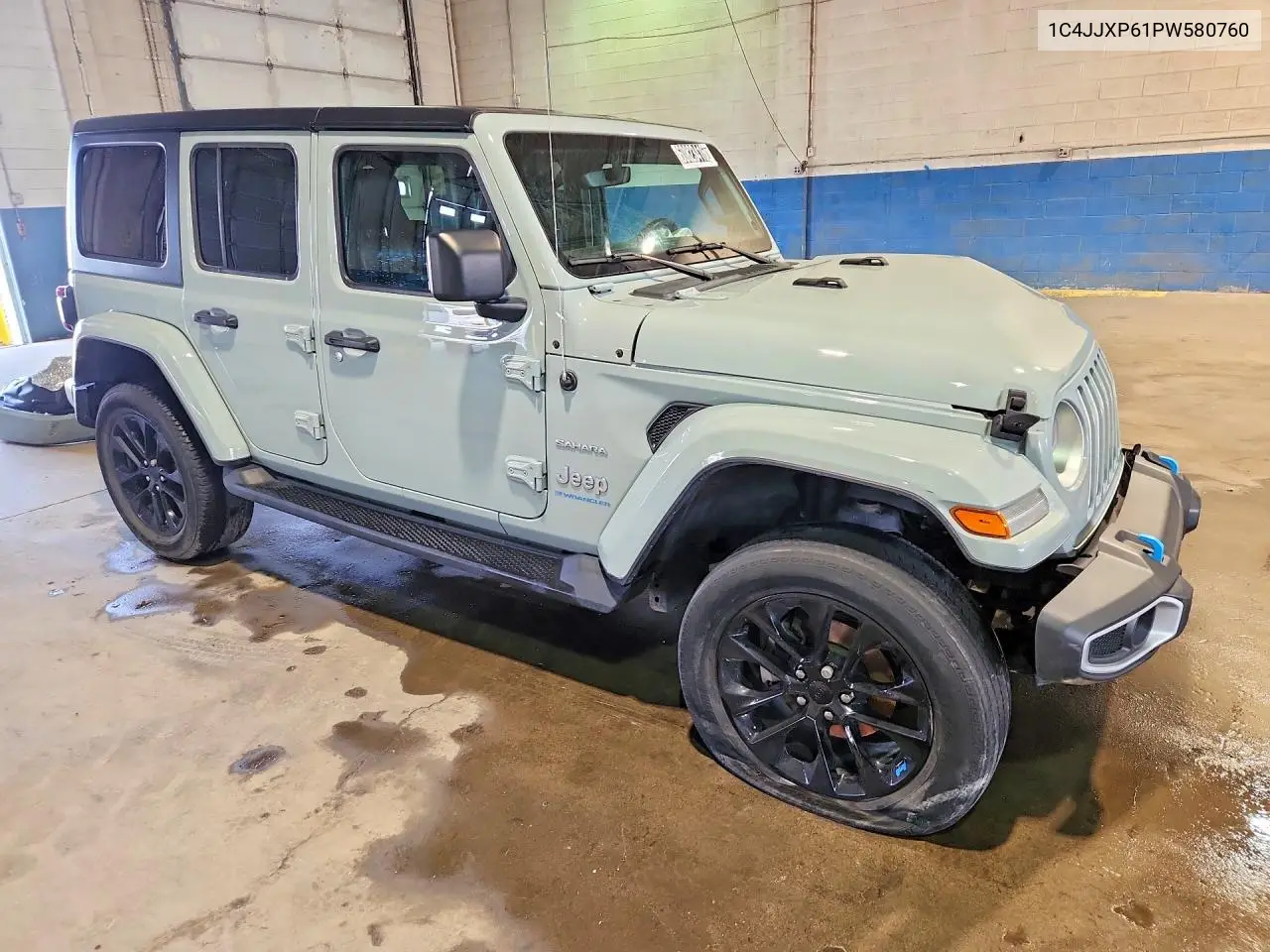 2023 Jeep Wrangler Sahara 4Xe VIN: 1C4JJXP61PW580760 Lot: 60823416