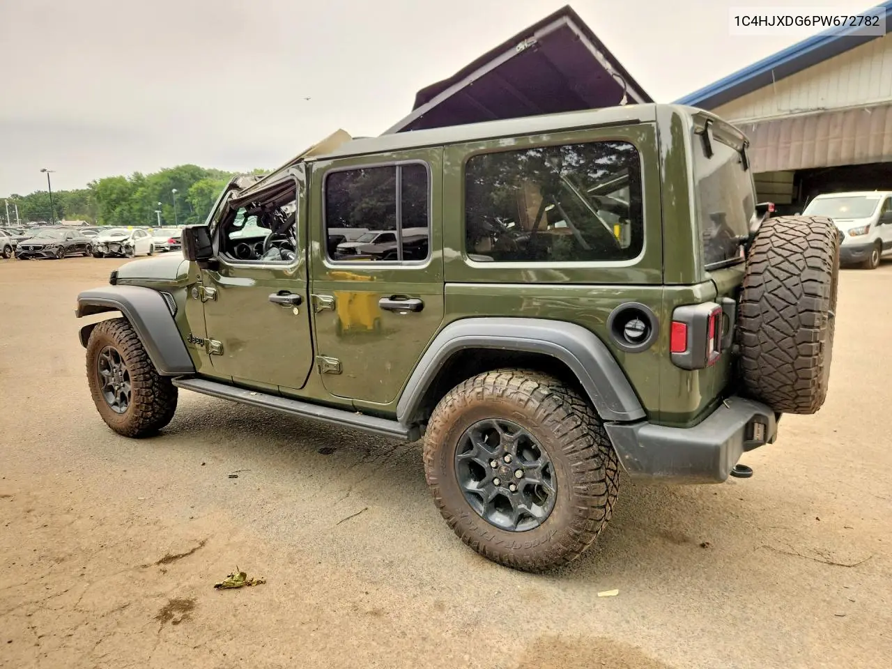 2023 Jeep Wrangler Sport VIN: 1C4HJXDG6PW672782 Lot: 60955966