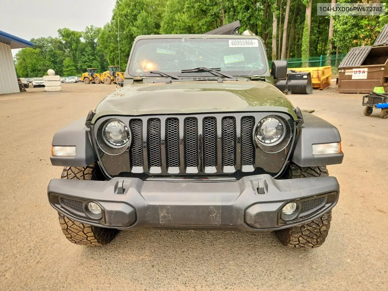 2023 Jeep Wrangler Sport VIN: 1C4HJXDG6PW672782 Lot: 60955966
