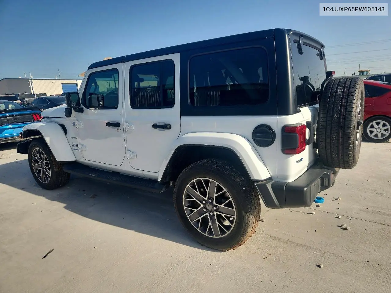 2023 Jeep Wrangler Sahara 4Xe VIN: 1C4JJXP65PW605143 Lot: 61704746