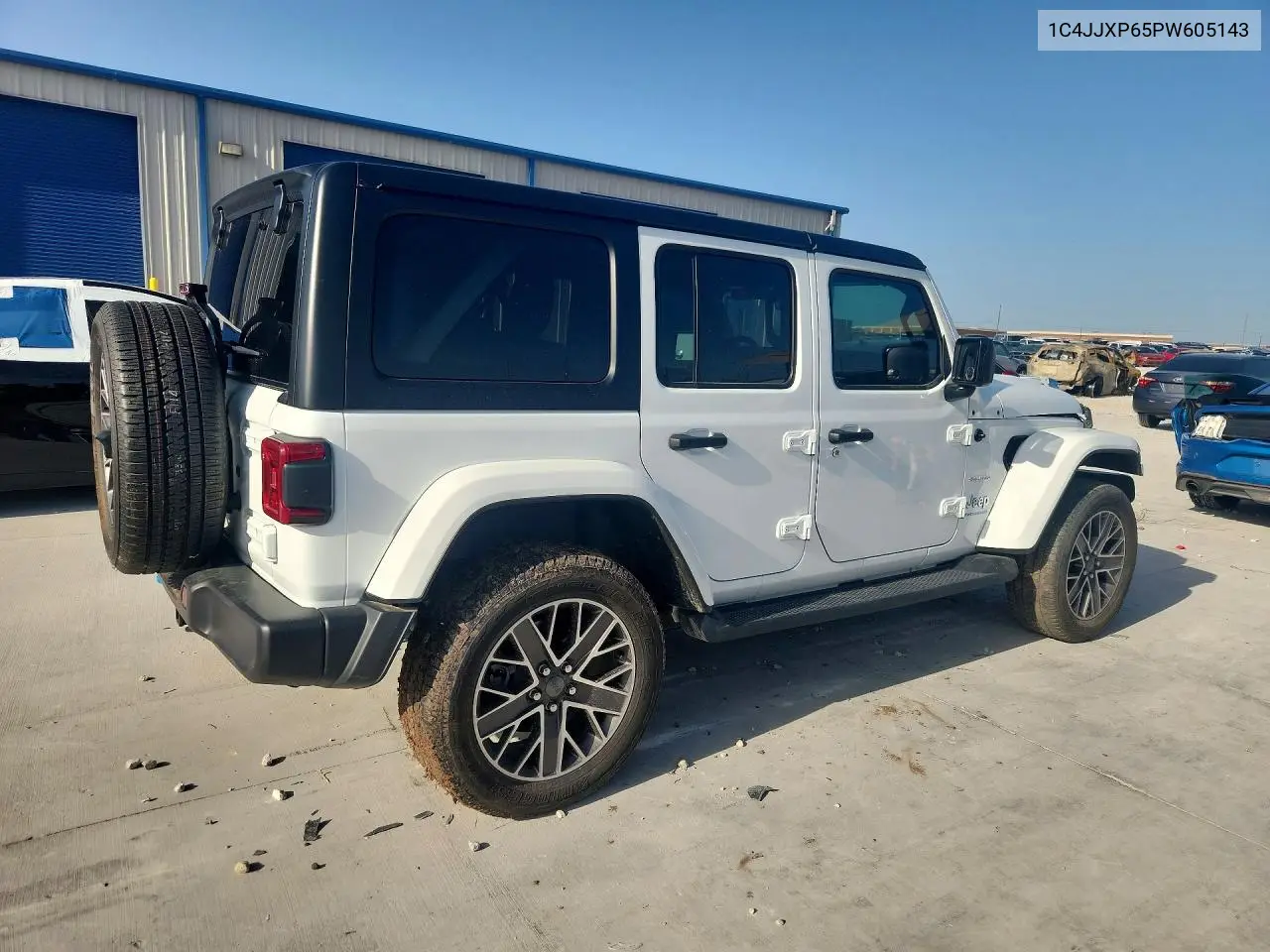 2023 Jeep Wrangler Sahara 4Xe VIN: 1C4JJXP65PW605143 Lot: 61704746