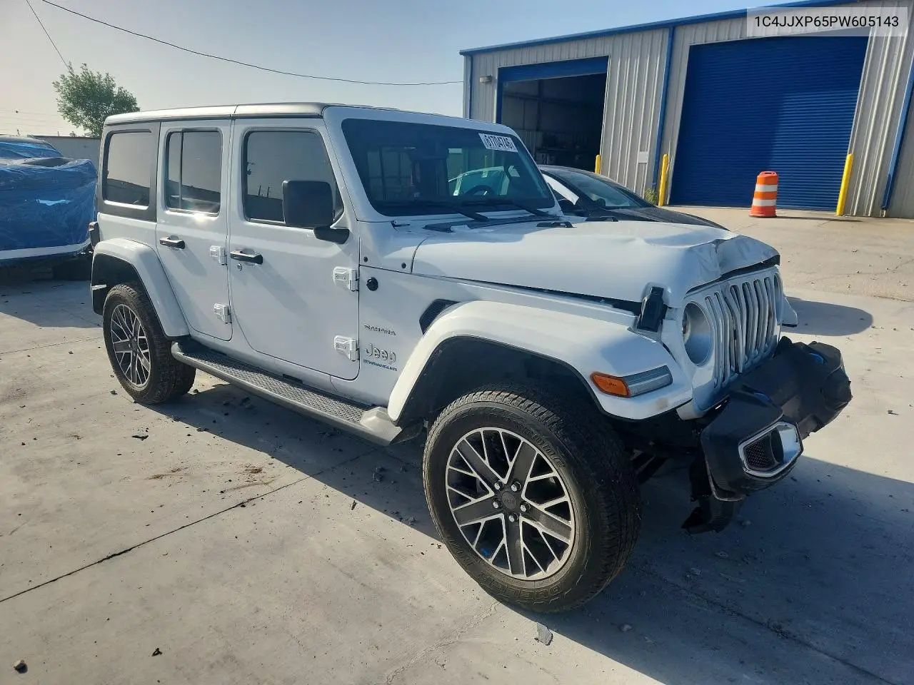 2023 Jeep Wrangler Sahara 4Xe VIN: 1C4JJXP65PW605143 Lot: 61704746