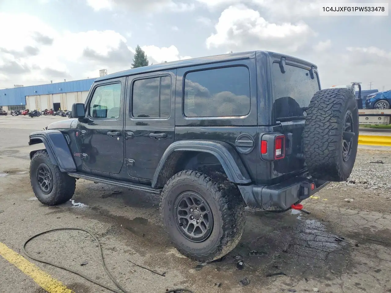2023 Jeep Wrangler Rubicon VIN: 1C4JJXFG1PW533478 Lot: 62019246