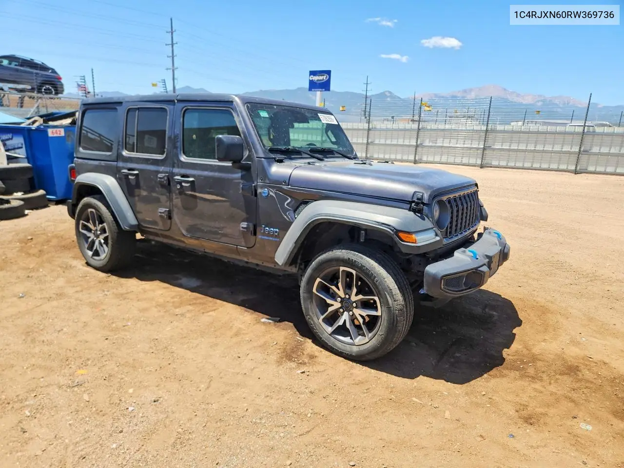 2024 Jeep Wrangler 4Xe VIN: 1C4RJXN60RW369736 Lot: 57062956