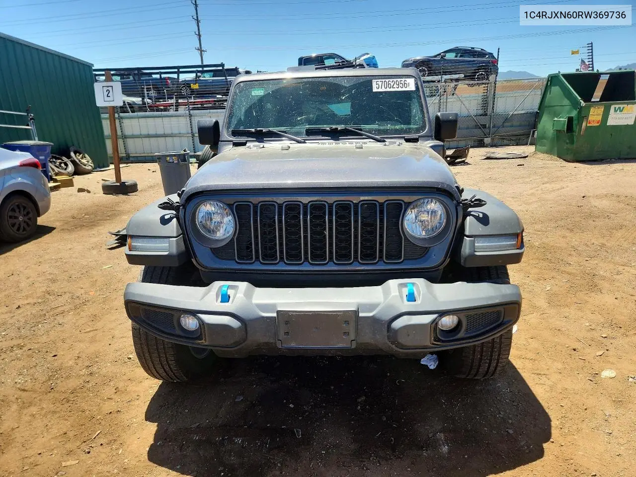 2024 Jeep Wrangler 4Xe VIN: 1C4RJXN60RW369736 Lot: 57062956