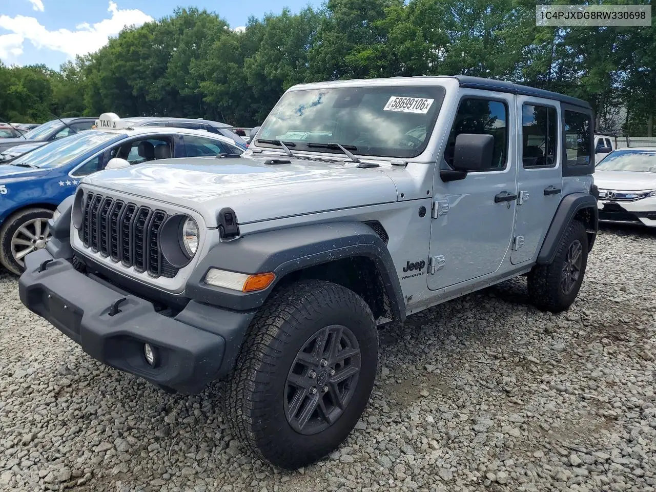 2024 Jeep Wrangler Sport VIN: 1C4PJXDG8RW330698 Lot: 58699106