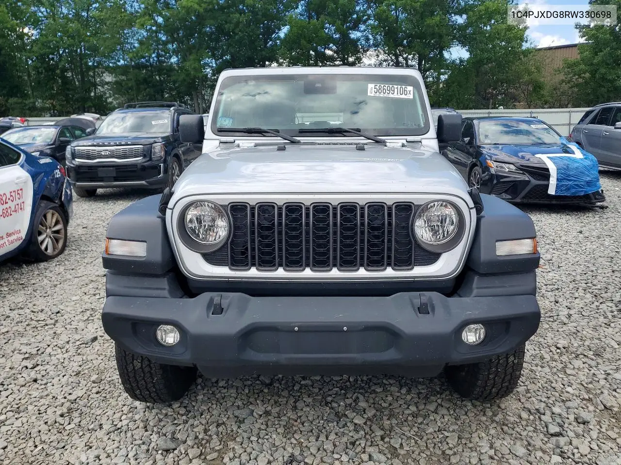 2024 Jeep Wrangler Sport VIN: 1C4PJXDG8RW330698 Lot: 58699106