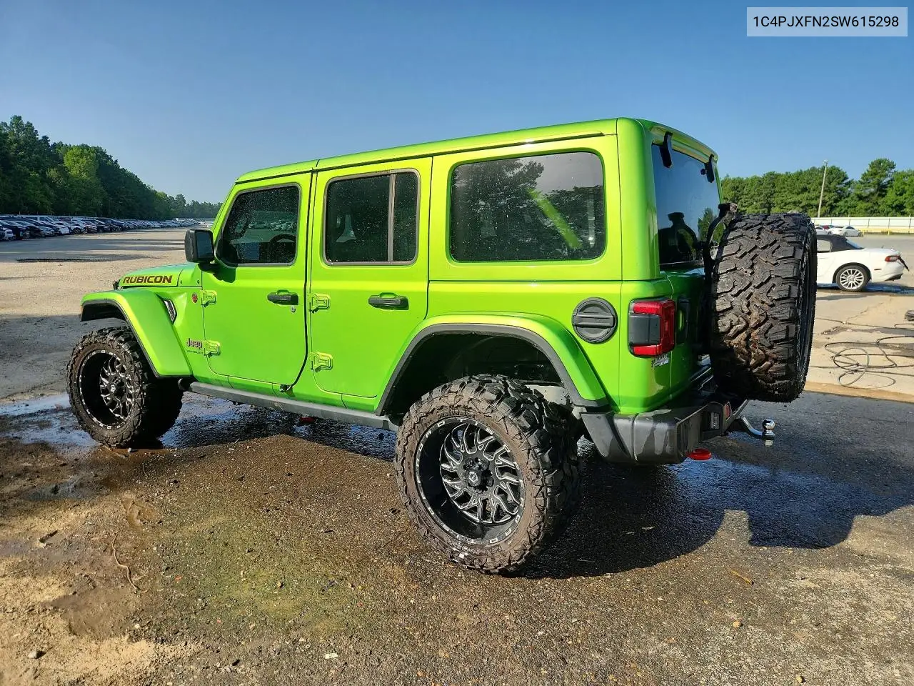 2025 Jeep Wrangler Rubicon VIN: 1C4PJXFN2SW615298 Lot: 61509116