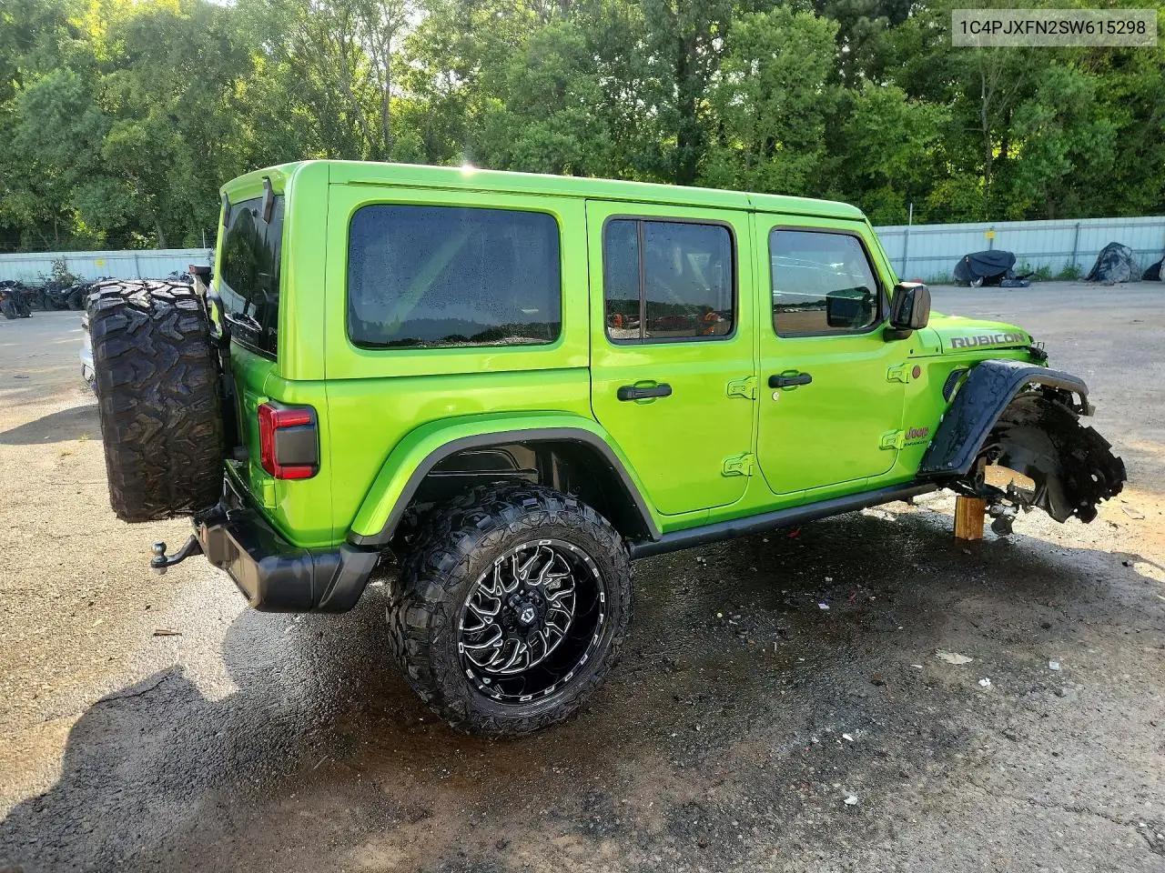 2025 Jeep Wrangler Rubicon VIN: 1C4PJXFN2SW615298 Lot: 61509116