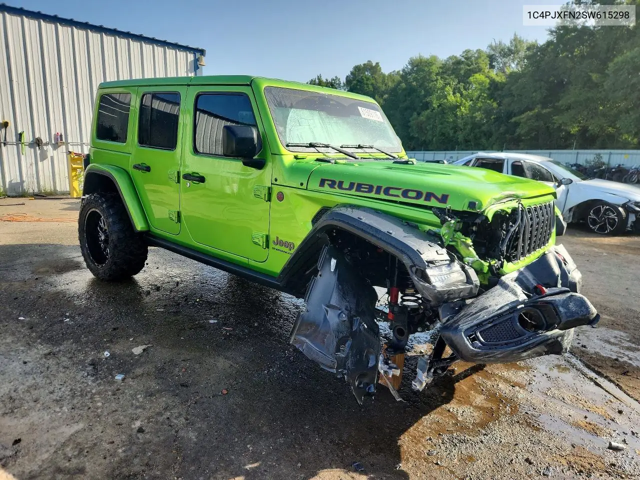 2025 Jeep Wrangler Rubicon VIN: 1C4PJXFN2SW615298 Lot: 61509116