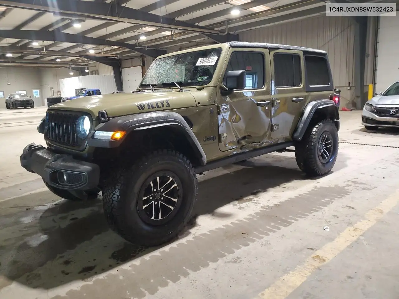 1C4RJXDN8SW532423 2025 Jeep Wrangler Sport