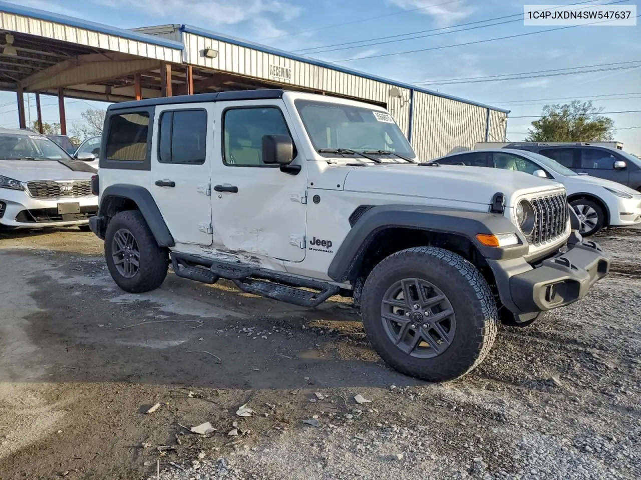 1C4PJXDN4SW547637 2025 Jeep Wrangler Sport