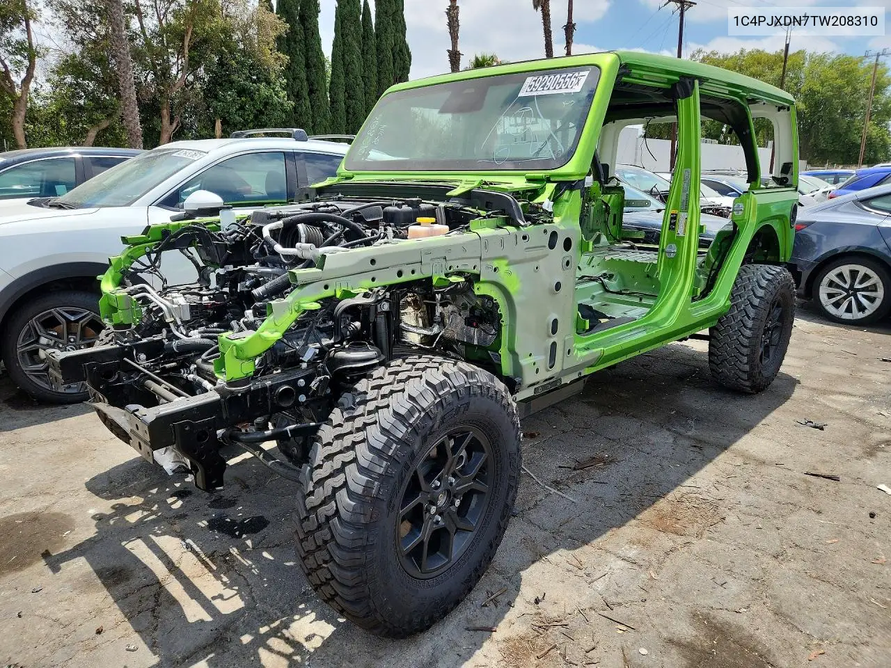 2026 Jeep Wrangler Sport VIN: 1C4PJXDN7TW208310 Lot: 59290556
