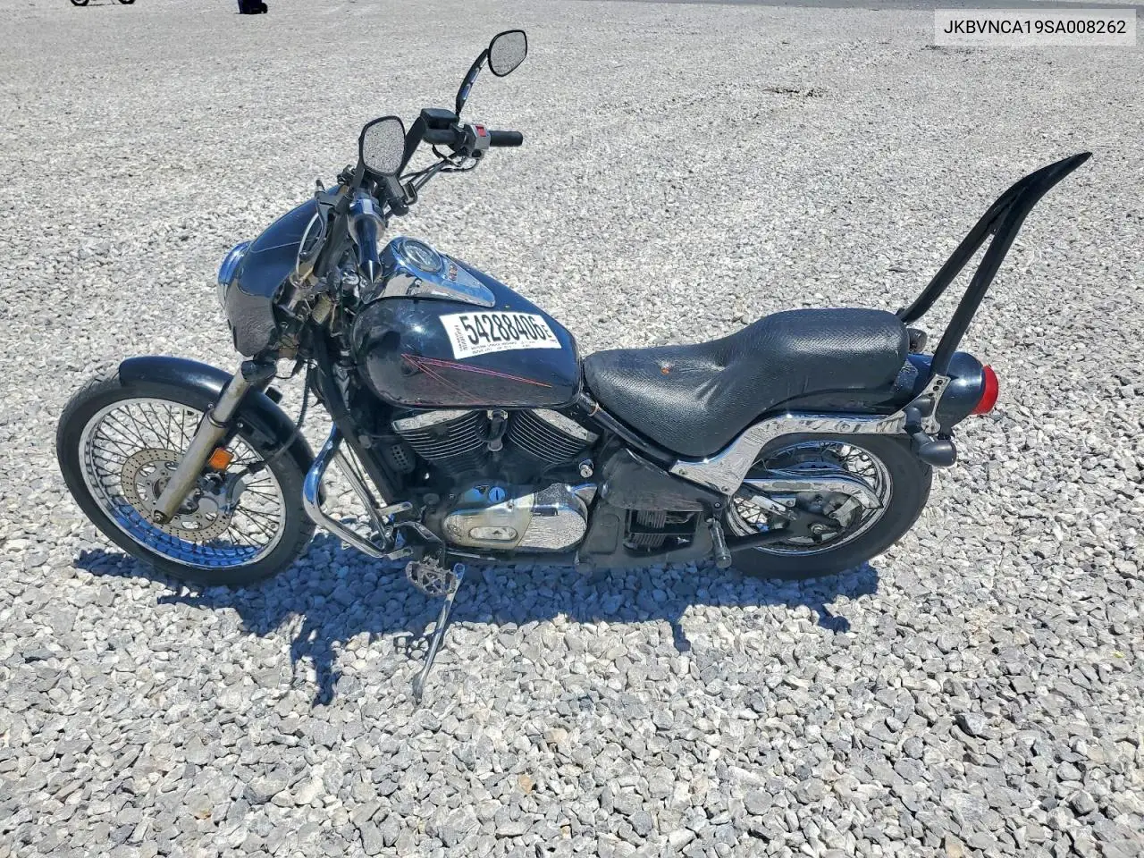 1995 Kawasaki Vn800 VIN: JKBVNCA19SA008262 Lot: 54288406