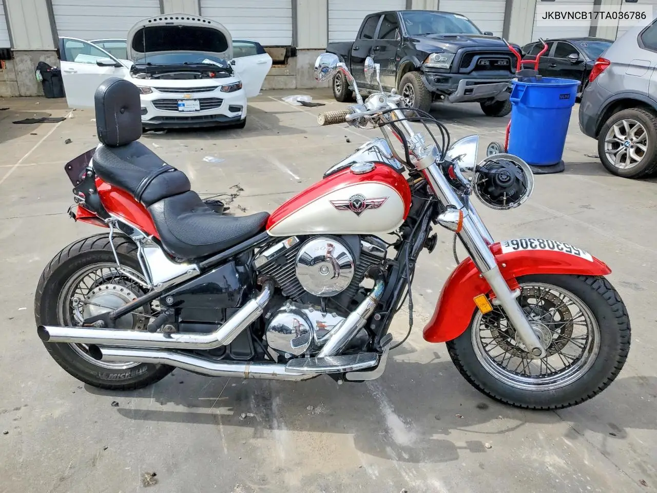 1996 Kawasaki Vn800 B VIN: JKBVNCB17TA036786 Lot: 55308306