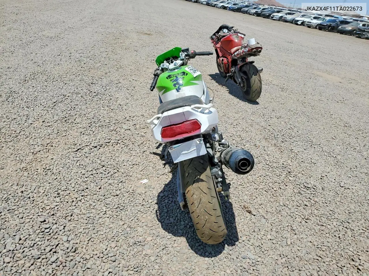 1996 Kawasaki Zx600 F VIN: JKAZX4F11TA022673 Lot: 56454086