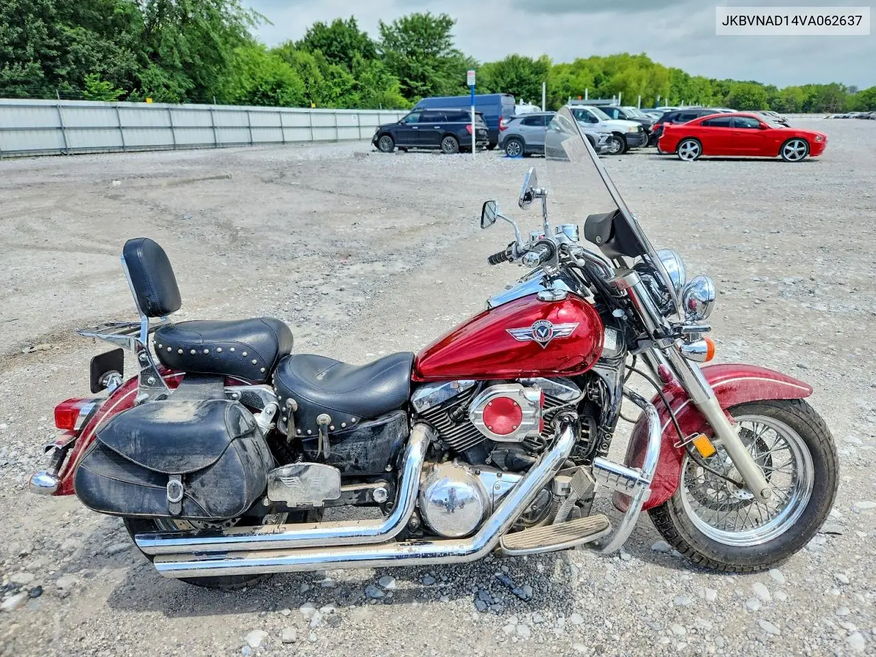 1997 Kawasaki Vn1500 D VIN: JKBVNAD14VA062637 Lot: 58738446